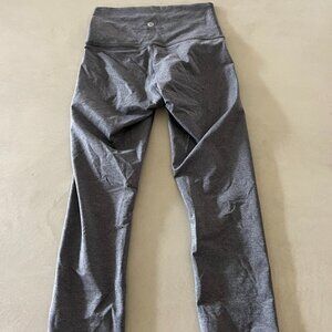 lululemon align crop 21" leggings Size 6 Color: Grey